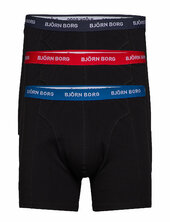 Cotton Stretch Boxer 3p Bokserit Black Björn Borg