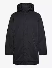 Padded Car Coat Vuorillinen Takki Topattu Takki Black Gant