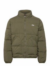 M Summerdale Puffer Vuorillinen Takki Topattu Takki Khaki Green Dickies
