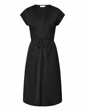 Jitoiw Dress Polvipituinen Mekko Black Inwear