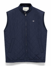Quilted Windcheater Vest Liivi Navy Gant