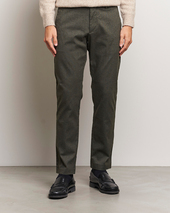 Nn07 Theo Brushed Cotton Trousers Dark Army