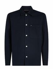 Twill Shirt Jacket Ohut Takki Navy Tommy Hilfiger