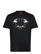 Dobero T-shirts Short-sleeved Black Hugo