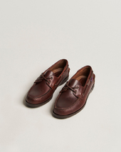 Sebago Endeavor Oiled Leather Boat Shoe Brown
