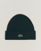 Lacoste Wool Knitted Beanie Sinople