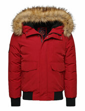 Everest Bomber Vuorillinen Takki Topattu Takki Red Superdry
