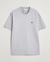 Lacoste Crew Neck T-shirt Silver Chine