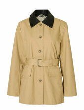 Slfdua Jacket Trenssi Takki Beige Selected