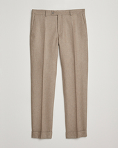 Morris Jack Flannel Trousers Khaki