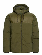 Bheshan Jkt. Vuorillinen Takki Topattu Takki Green Blend