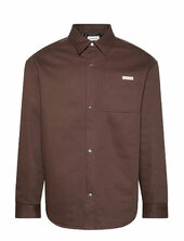 90s Padded Java Overshirt Ohut Takki Burgundy Calvin Klein Jeans