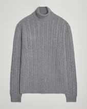 Tiger Of Sweden Wilde Wool/cashmere Knitted Sweater Light Grey Melange