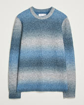 Samsøe Samsøe Aiden Wool/alpaca Striped Crew Neck Stellar Multi