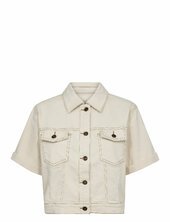 Mmlette Clay Jacket Farkkutakki Denimtakki Cream Mos Mosh