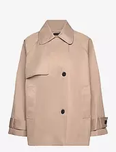 Minonaiw Jacket Trenssi Takki Beige Inwear