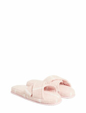 Stripe Cross Slippers Aamutossut Tohvelit Pink Gant