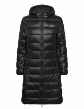 Famalia-2 Topattu Pitkä Takki Black Hugo