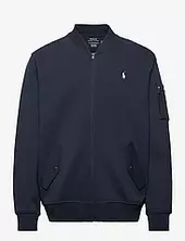 Double-knit Bomber Jacket Bombertakki Takki Blue Polo Ralph Lauren