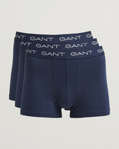 Gant 3-pack Trunks Marine