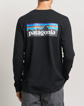 Patagonia P-6 Logo Responsibili Ls T-shirt Black