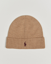 Polo Ralph Lauren Merino Beanie Camel Melange