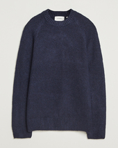 Les Deux Gillbert Knitted Crewneck Dark Navy