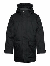 Hooded Down Parka Parka Takki Black Polo Ralph Lauren