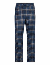 Core Flannel Pyjama Pants Olohousut Navy Björn Borg