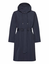 Wind Coat Ohut Pitkä Takki Navy Gant