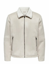 Onsroyce Shearling Jacket Otw Ohut Takki Cream Only & Sons