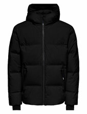 Onsmarshall Life Down Jacket Otw Vuorillinen Takki Topattu Takki Black Only & Sons