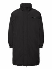 Sdmaiti Ohut Pitkä Takki Black Solid