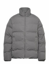 Jjesoho Puffer Collar Sn Vuorillinen Takki Topattu Takki Grey Jack & J S