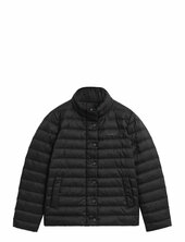 Light Down Jacket Vuorillinen Takki Topattu Takki Black Gant