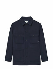 Wwivan Shirt Jacket 25190 Ohut Takki Navy Wood Wood