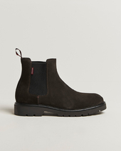 Ps Paul Smith Xenon Suede Chelsea Boot Dark Brown