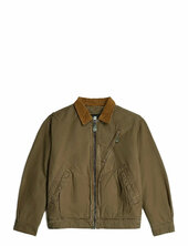 Duty Canvas Trucker Bombertakki Takki Khaki Green G-star Raw