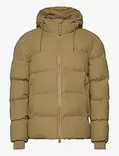 Alta Puffer Jacket W3t3 Vuorillinen Takki Topattu Takki Khaki Green Rains