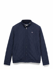 Quilted Windcheater Ohut Takki Navy Gant