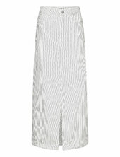 Onlmerle Hw Lon Slit Stripe Skirt Cc Pnt Pitkä Hame White Only