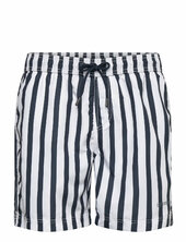 Striped Swim Shorts Uimashortsit Navy Lindbergh