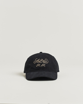 Les Deux Orchard Dad Cap Black