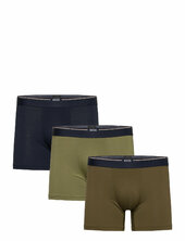 Boxerbr 3p Bamboo Bokserit Khaki Green Boss