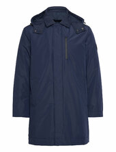 D1. Padded Car Coat Parka Takki Navy Gant
