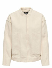 Onlgaia Boucle Bomber Cc Otw Bombertakki White Only