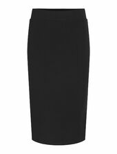 Vilie Hw Tube Skirt - Noos Polvipituinen Hame Black Vila