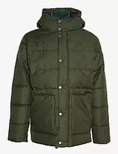 Barbour Brampton Puffer Jacket Parka Takki Green Barbour