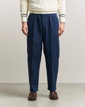 Polo Ralph Lauren Pleated Cotton Twill Chinos Dark Cobalt