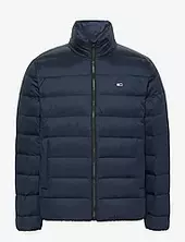 Tjm Lt Down Jacket Ext Vuorillinen Takki Topattu Takki Navy Tommy Jeans
